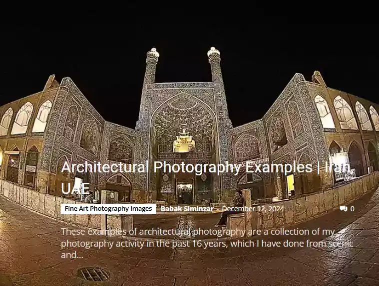 Architectural Photography Examples