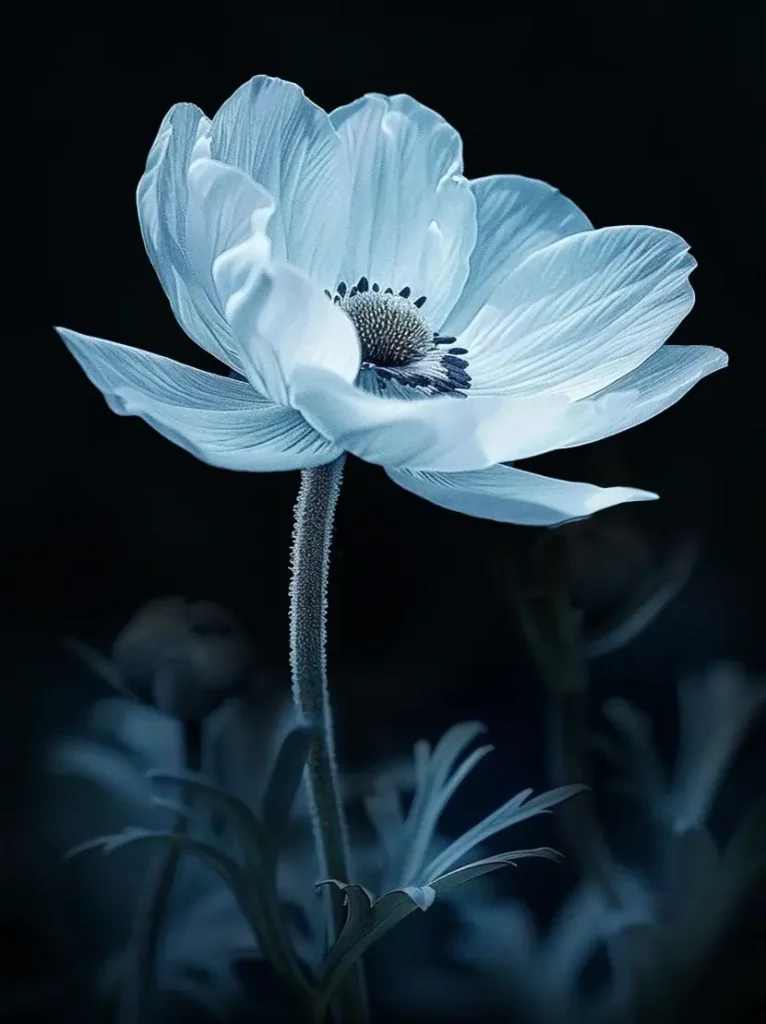 Artistic Flower Dark Background