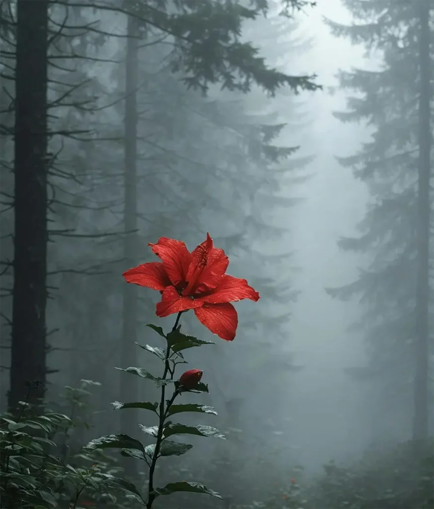 Red Flower Forest