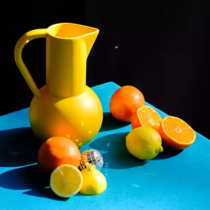 Citrus and pitcher