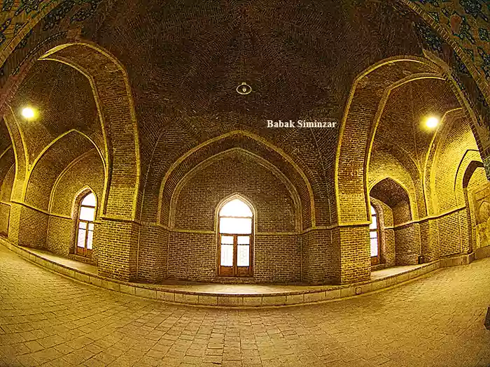 Architecture of Kaboud Mosque in Tabriz