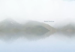 Abstract from the reflection of the foggy mountains Abstract from the reflection of the foggy mountains